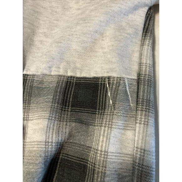 San Francisco The Place To Be 1994 Sweater Gray Plaid 1/4 Zip Size XXL Grey - Picture 14 of 14